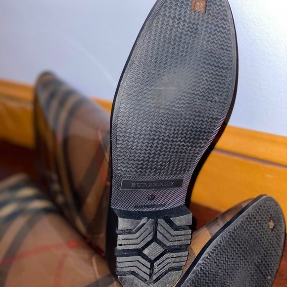 Burberry Rain Boots - Coverdale Check - Picture 4 of 5